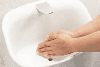 手洗いしやすいフォルム