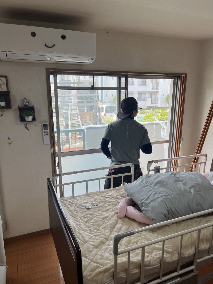 大阪府寝屋川市のマンションでインプラス工事